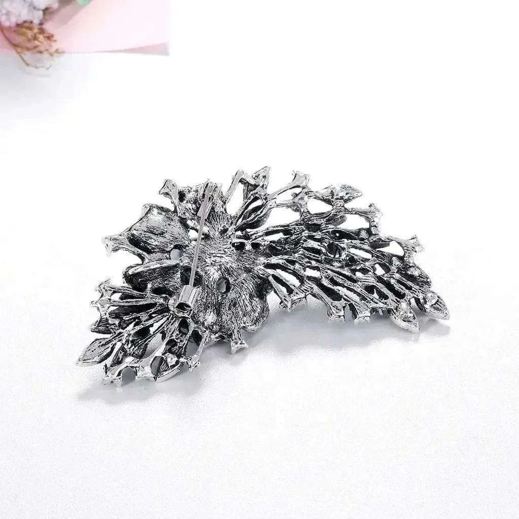 Shop Diamond Colored Rhinestone Brooch - Add Sparkle to Your Outfit with this Elegant Accessory