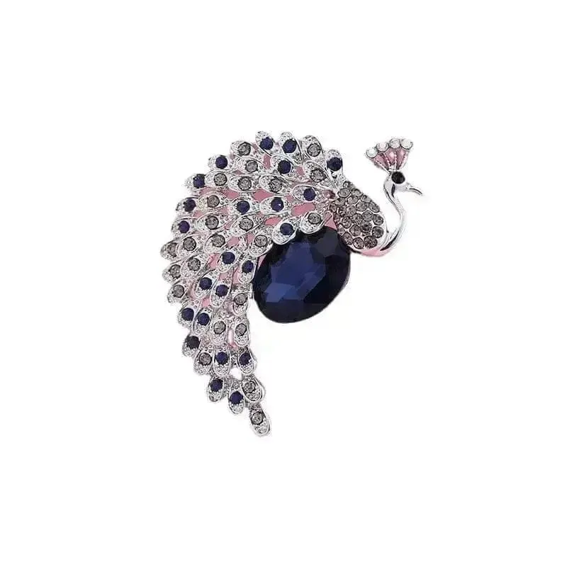 Shop Fashionable Peacock Brooch for a Stylish Look
