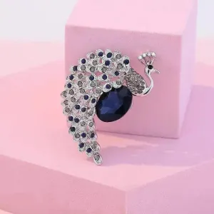 Shop Fashionable Peacock Brooch for a Stylish Look