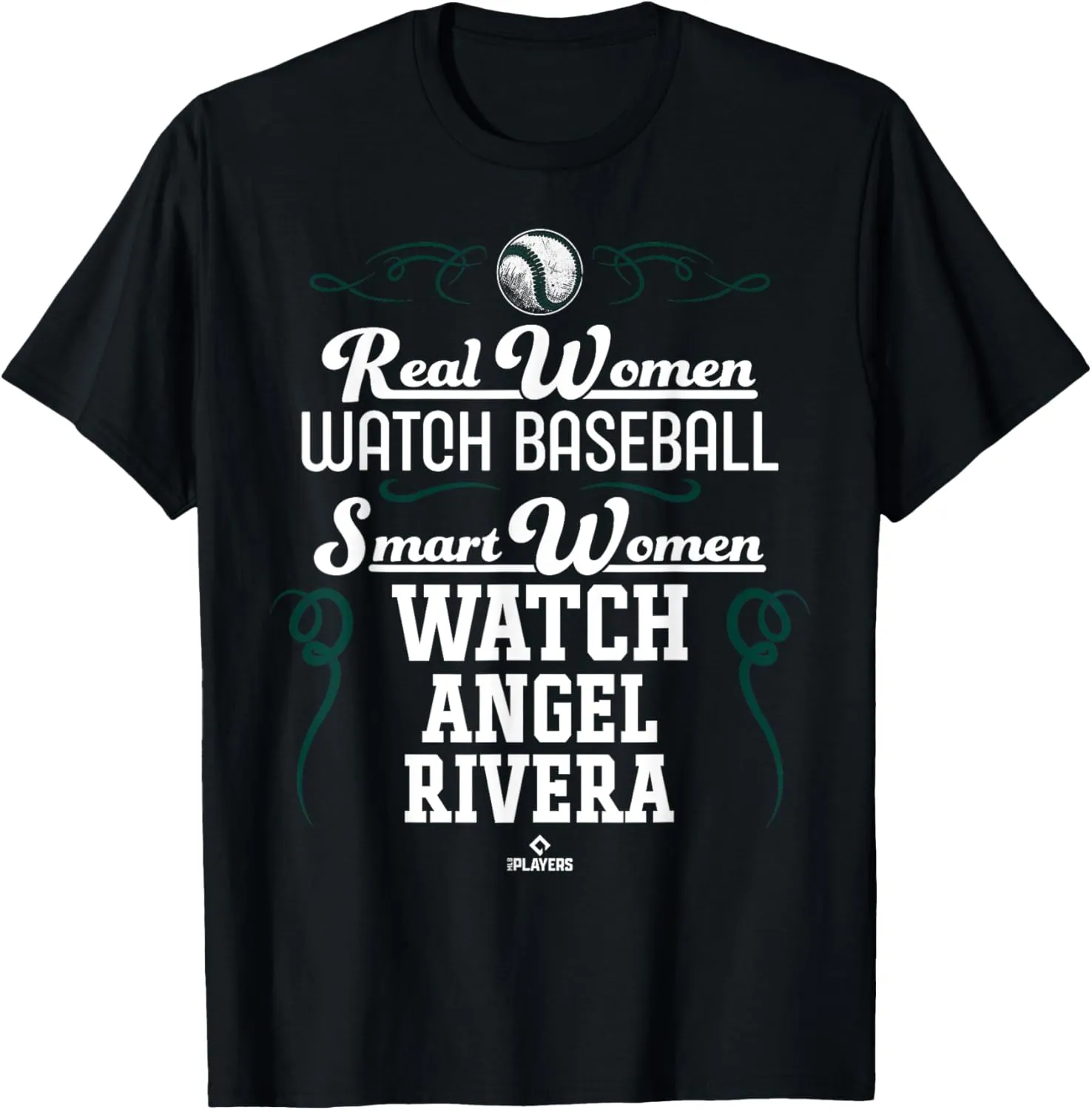 Smart Women Watch Angel Rivera Prospect Baseball Fan Gear T-Shirt