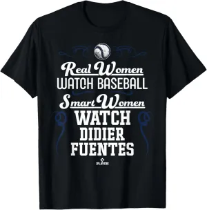 Smart Women Watch Didier Fuentes Prospect Baseball Fan Gear T-Shirt