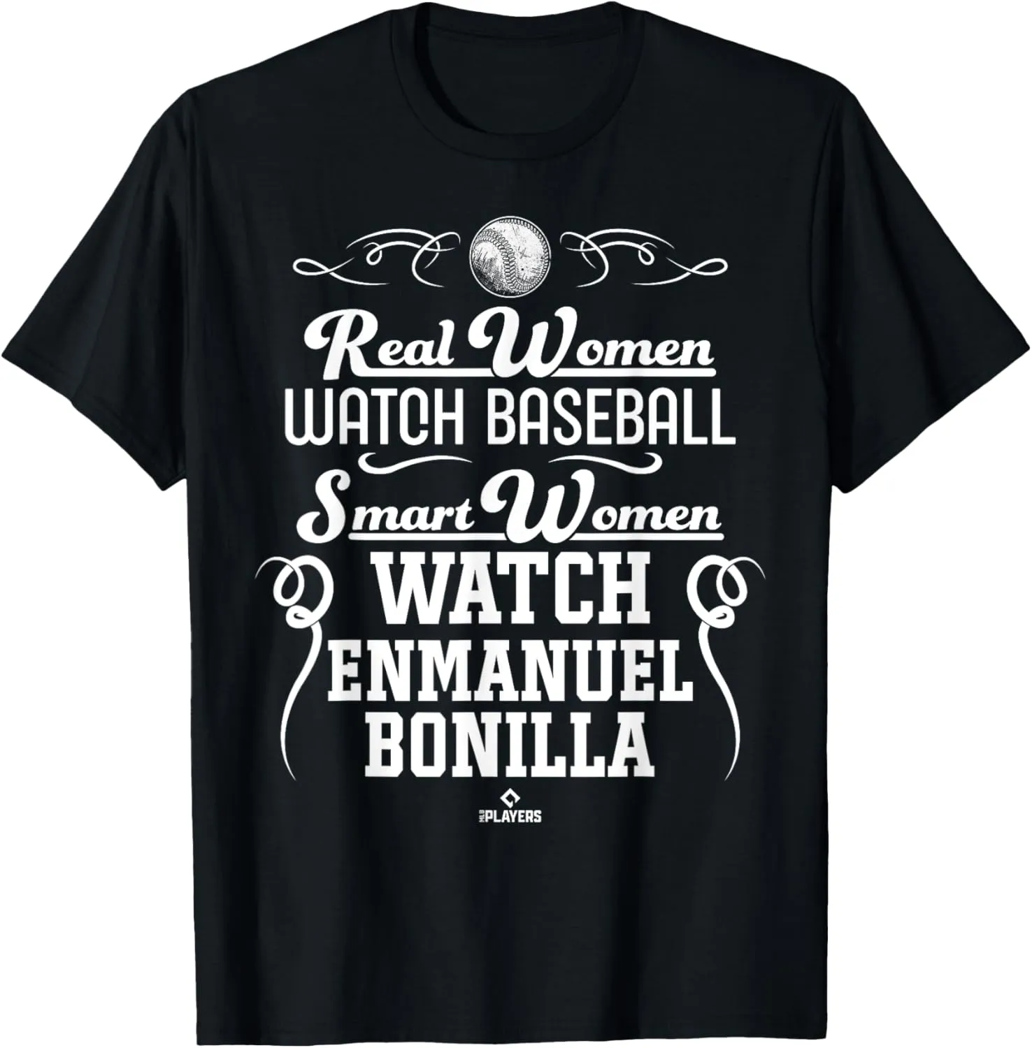 Smart Women Watch Enmanuel Bonilla Prospect Baseball Fan T-Shirt