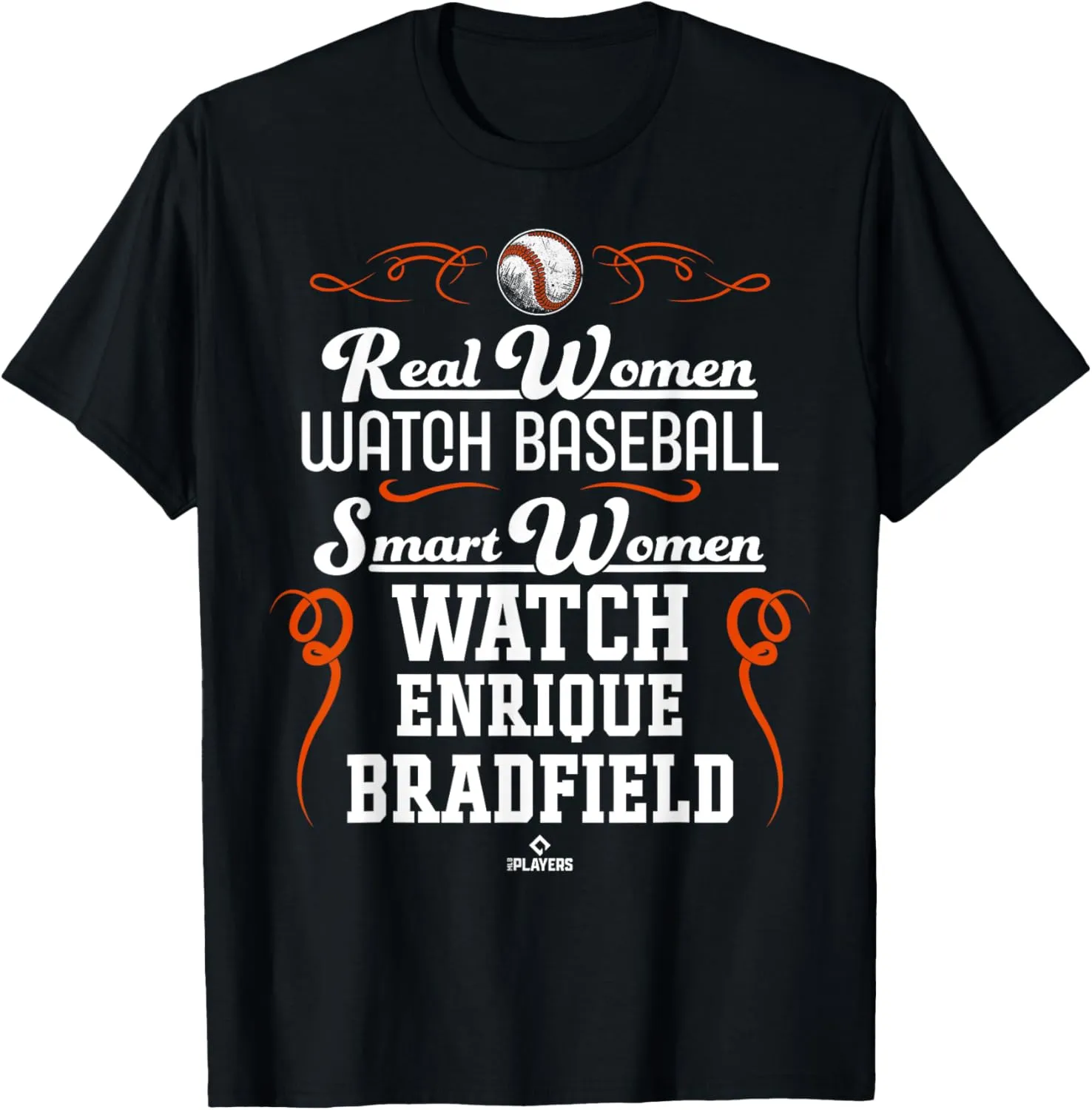 Smart Women Watch Enrique Bradfield Prospect Baseball Fan T-Shirt