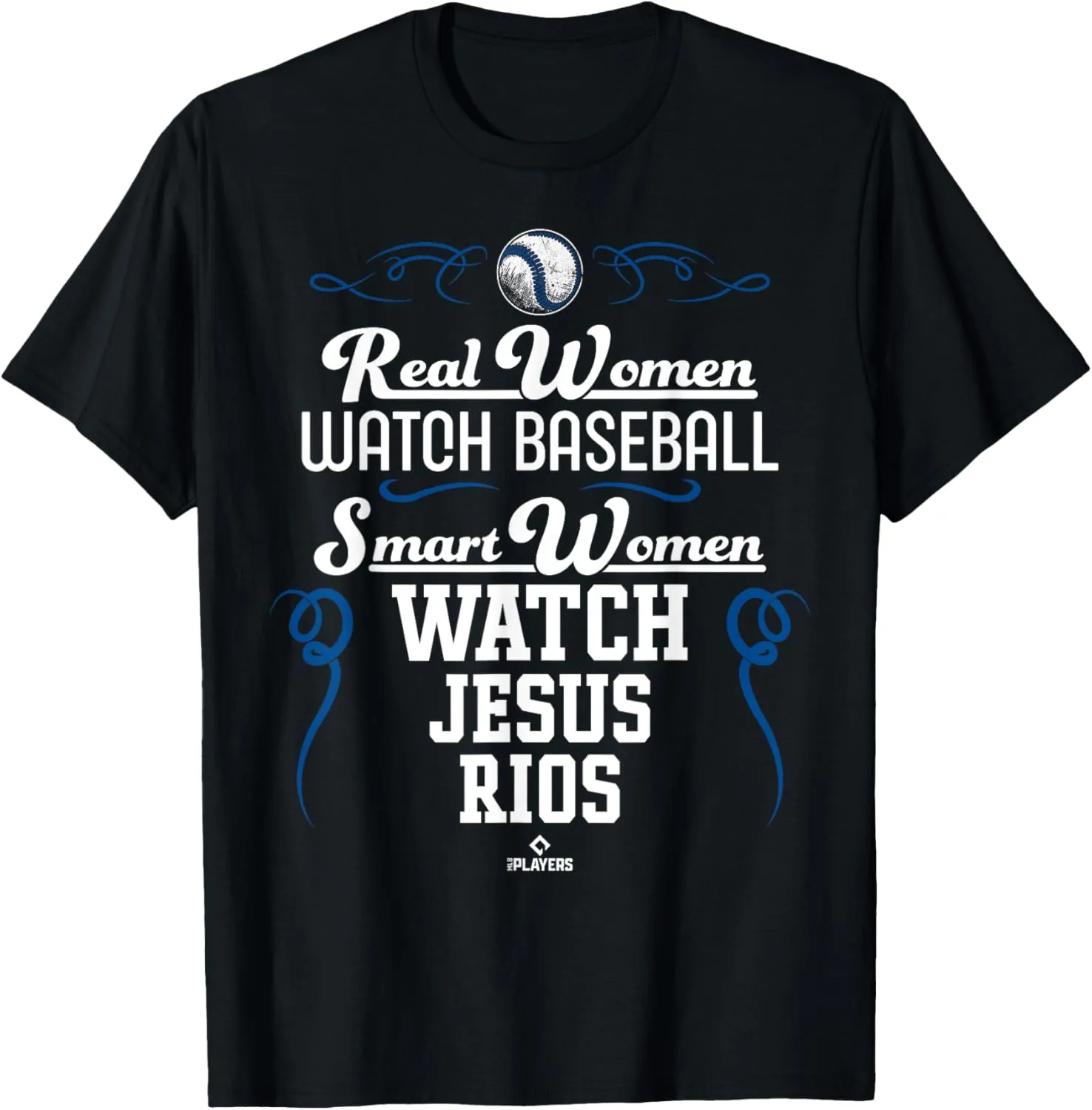 Smart Women Watch Jesus Rios Prospect Baseball Fan Gear T-Shirt