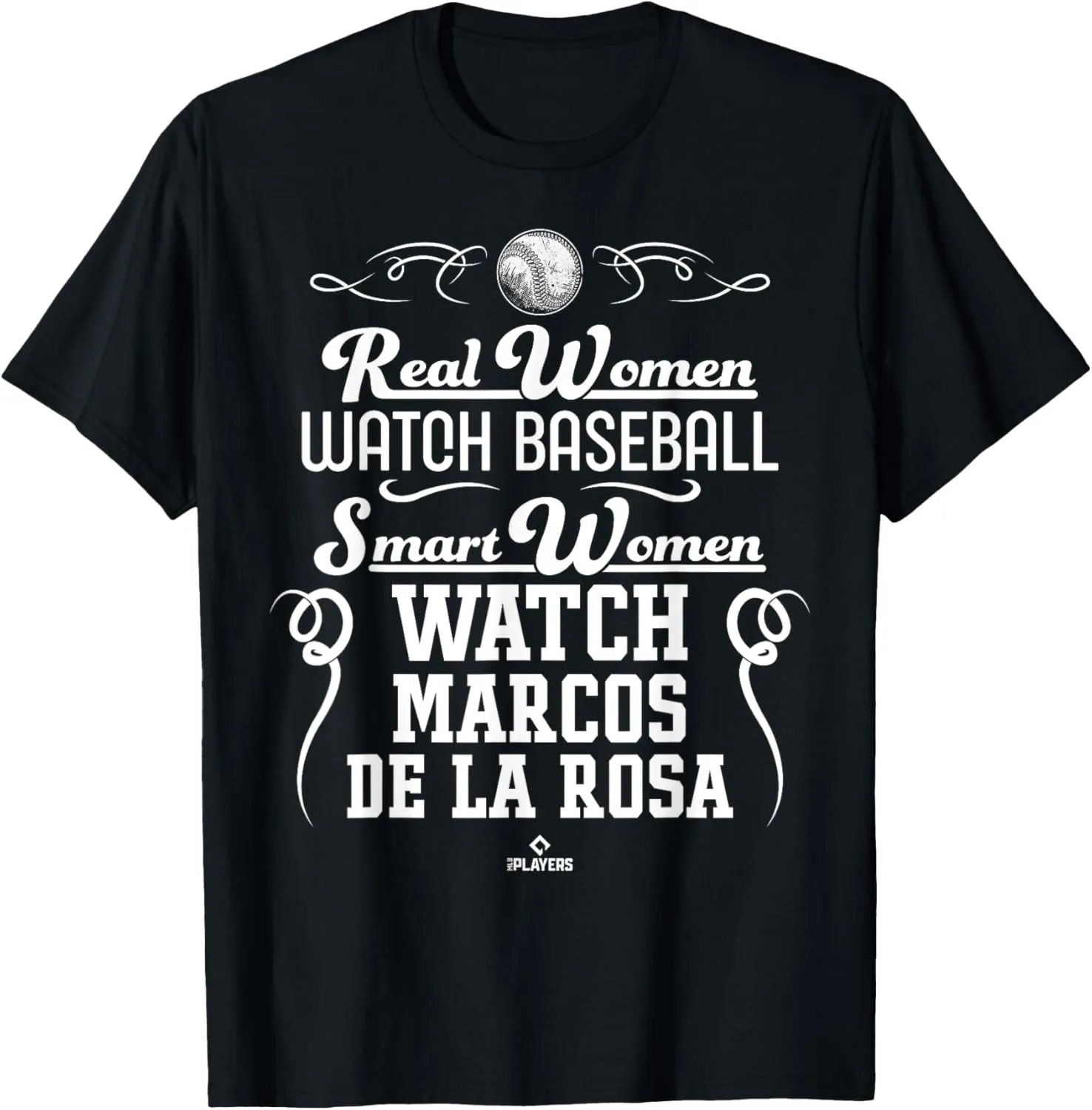 Smart Women Watch Marcos De La Rosa Prospect Baseball Fan T-Shirt