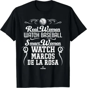 Smart Women Watch Marcos De La Rosa Prospect Baseball Fan T-Shirt