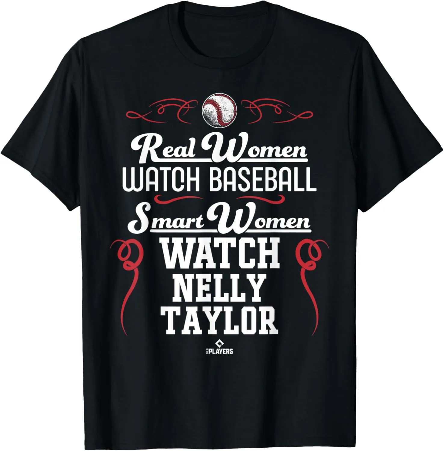 Smart Women Watch Nelly Taylor Prospect Baseball Fan Gear T-Shirt