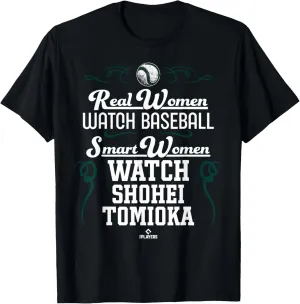 Smart Women Watch Shohei Tomioka Prospect Baseball Fan Gear T-Shirt