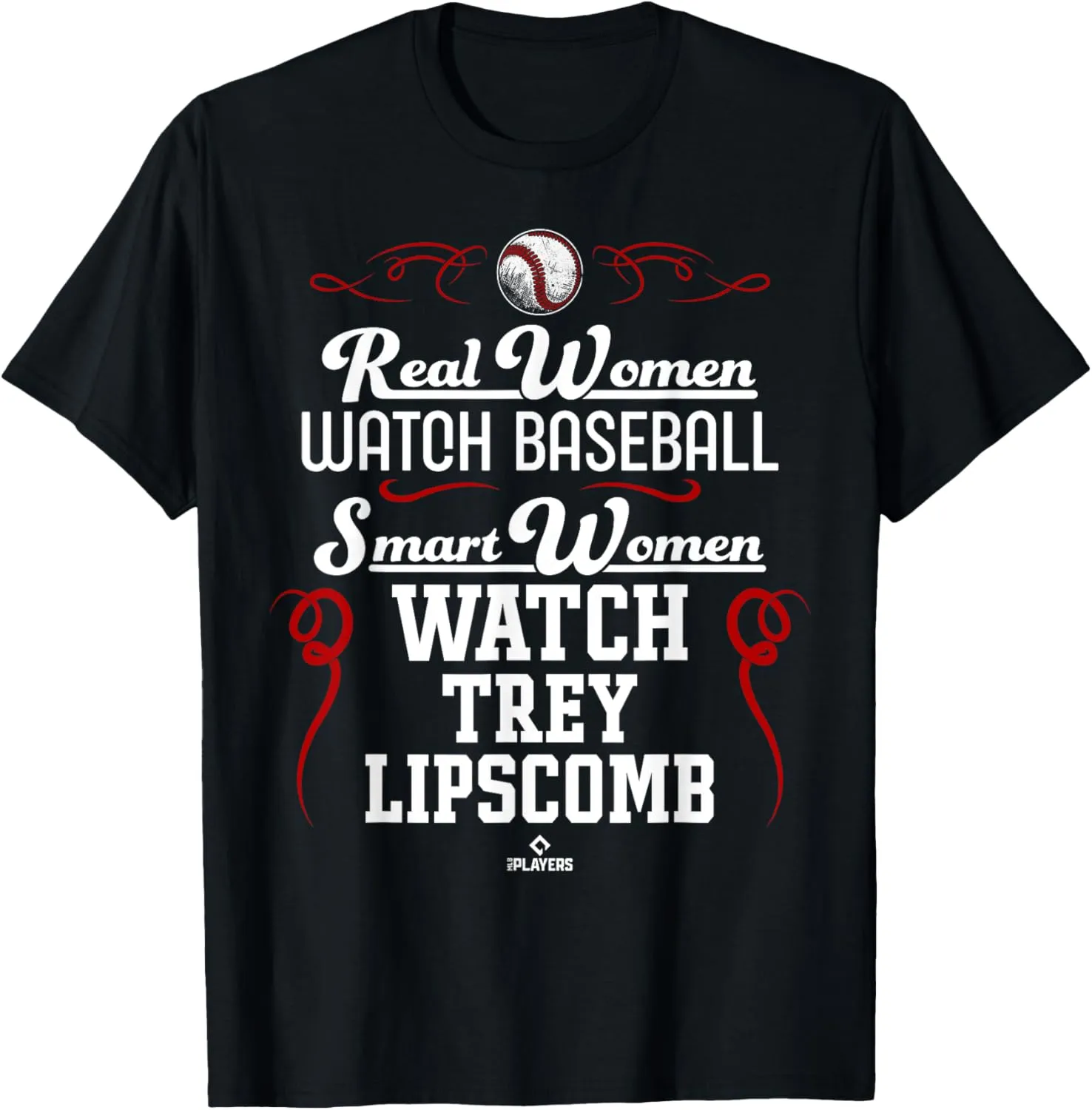 Smart Women Watch Trey Lipscomb Prospect Baseball Fan Gear T-Shirt