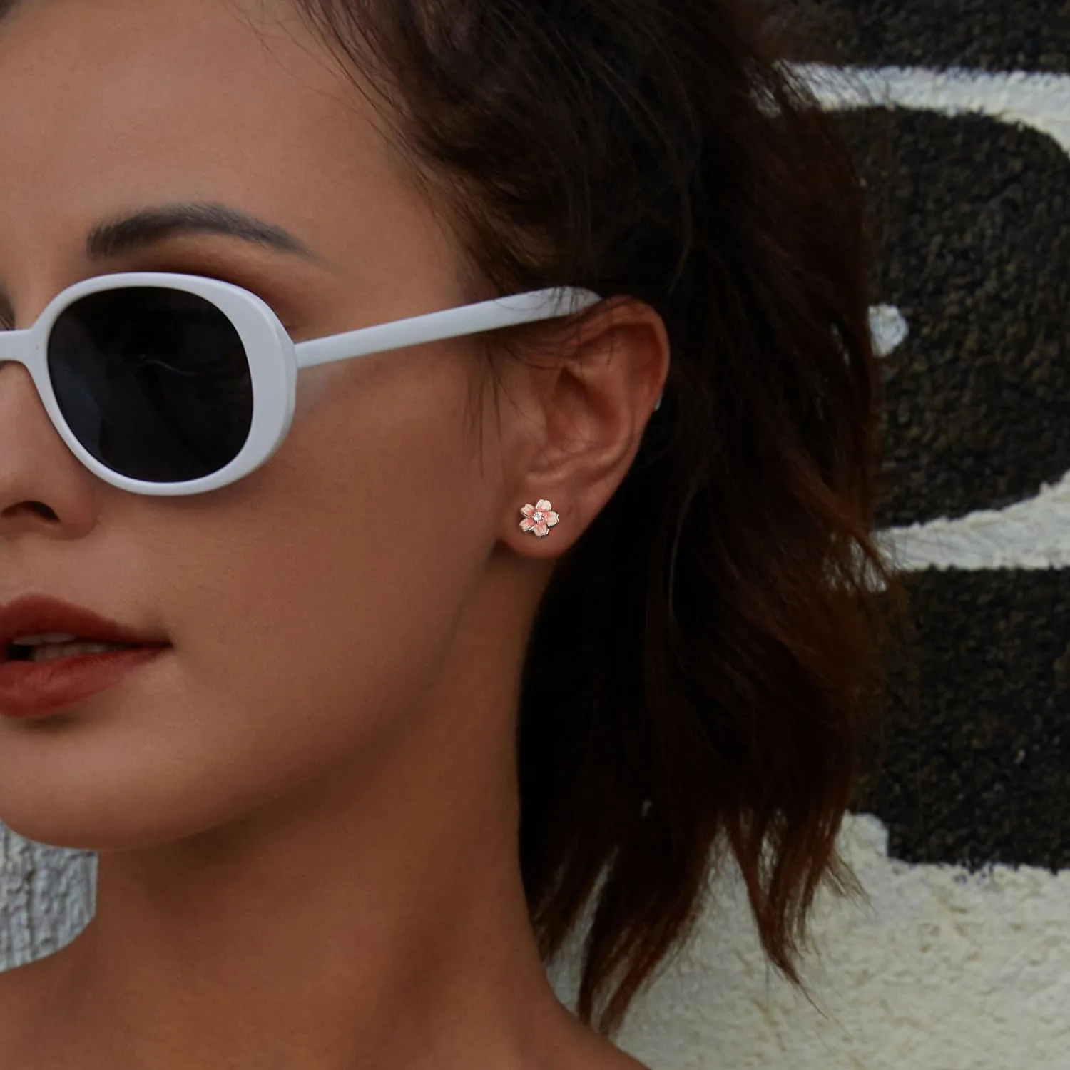 Sterling Silver Earrings for Women Hypoallergenic Stud Earrings for Girls Cute Lightweight Earrings Simple Earrings for Teen Gril Gifts Trendy Stuff