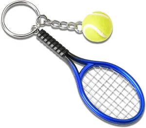 Tennis Sports Keychain for Women Men Tennis Gifts for Boys Girls Birthday Gifts for Tennis Player Coach Gifts