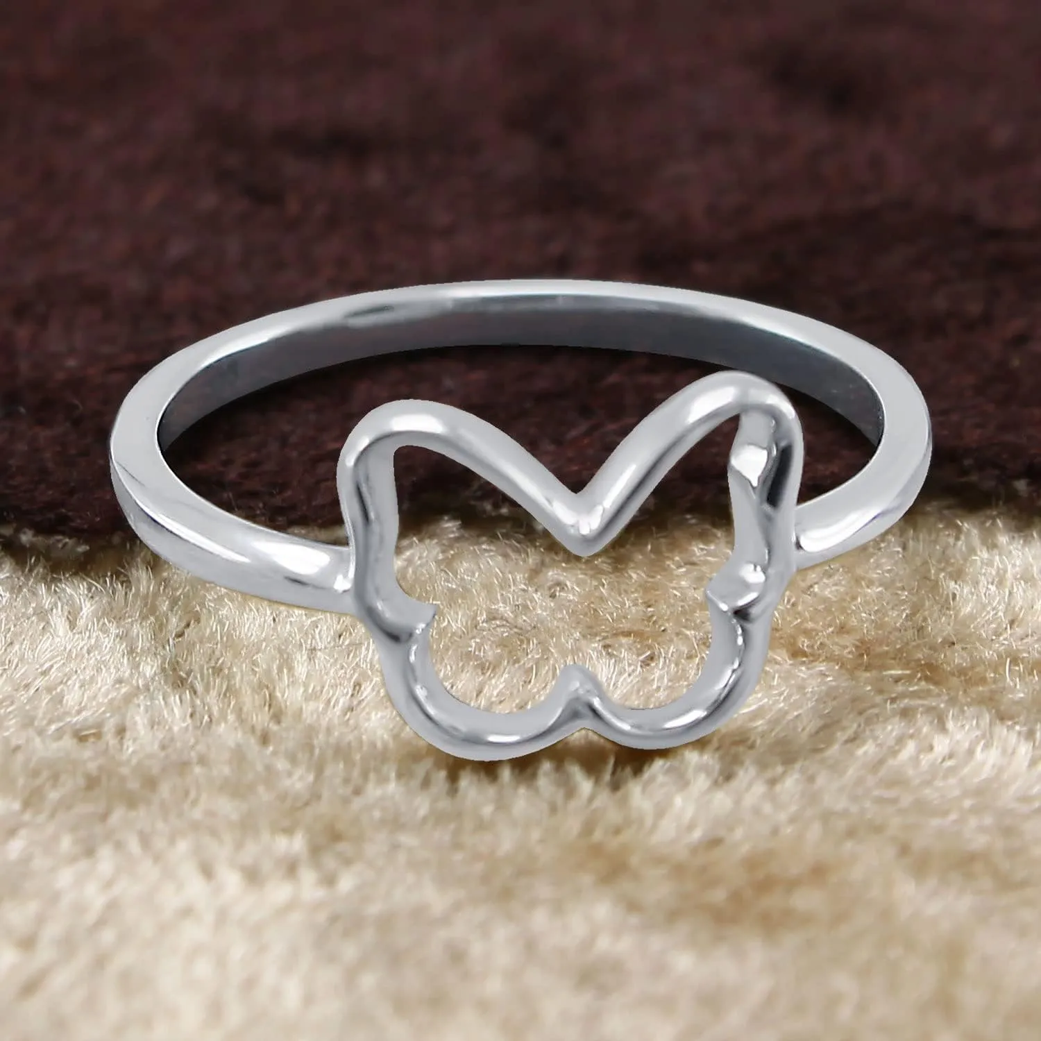TISHAVI 925 Sterling Silver High Polish Comfort Fit Butterfly Heart Oval Star Pineapple Shapes Infinity Celtic Knot Filigree Style Ring - Classic Gift for Special Occasions