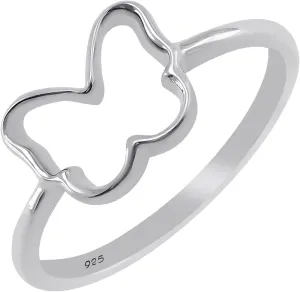 TISHAVI 925 Sterling Silver High Polish Comfort Fit Butterfly Heart Oval Star Pineapple Shapes Infinity Celtic Knot Filigree Style Ring - Classic Gift for Special Occasions