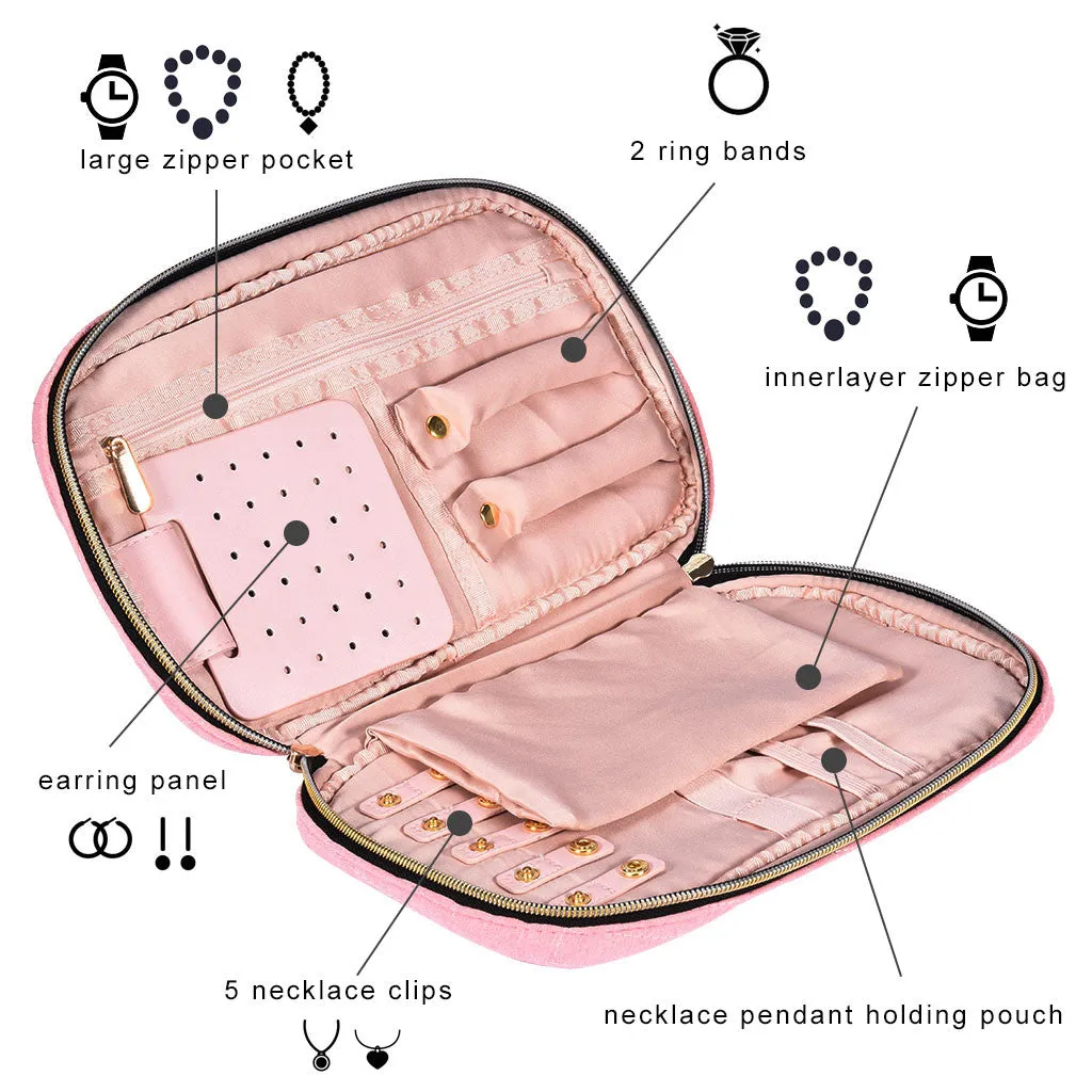 Travel Jewelry Storage Organizer