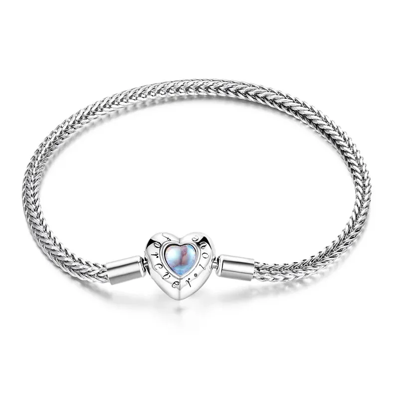 Trendy Round Charms Bangle Bracelet