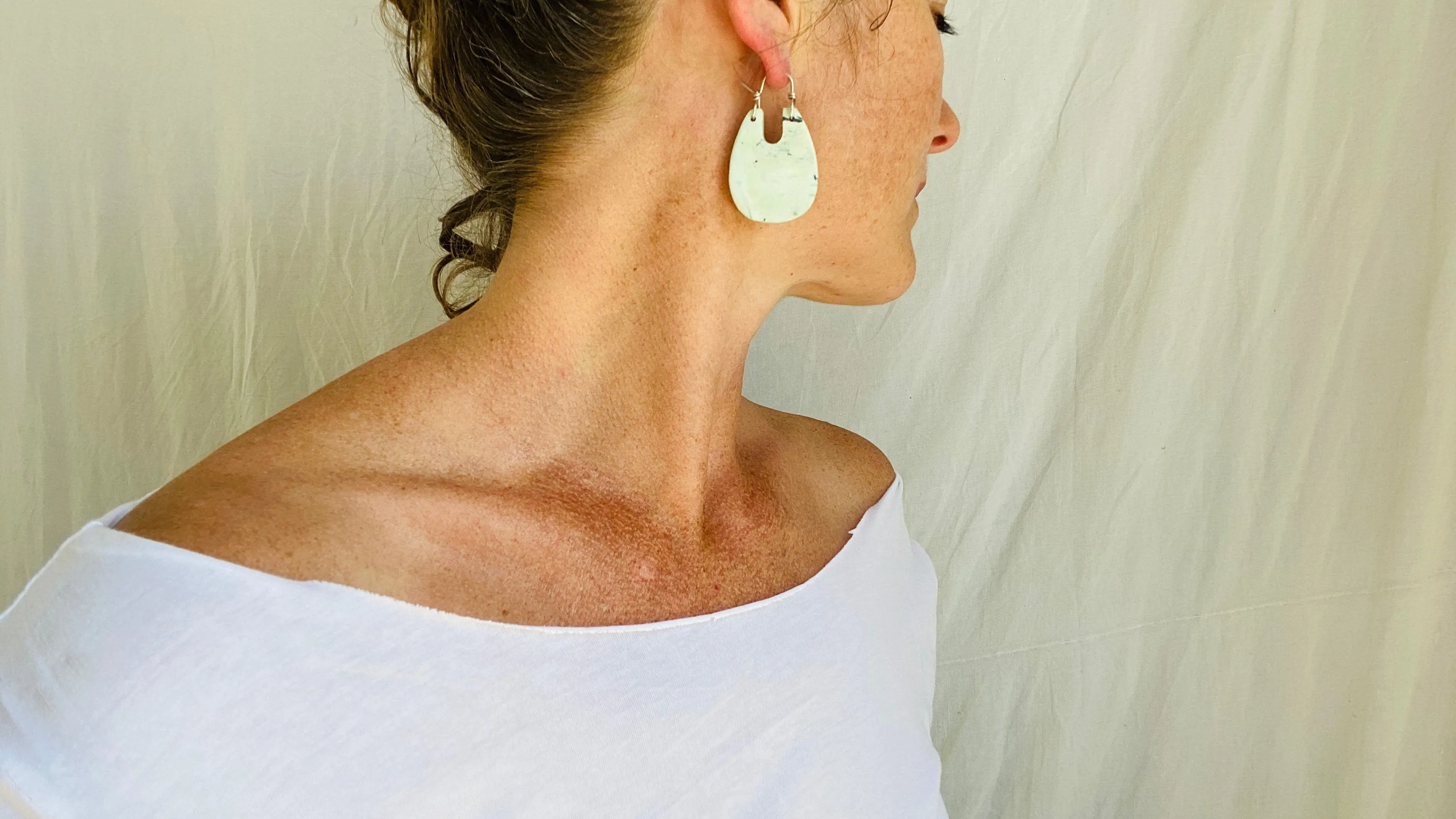 Turquoise And Sterling Earrings