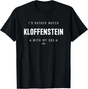 Watch with My Dog Adam Kloffenstein Prospect Baseball Fan T-Shirt