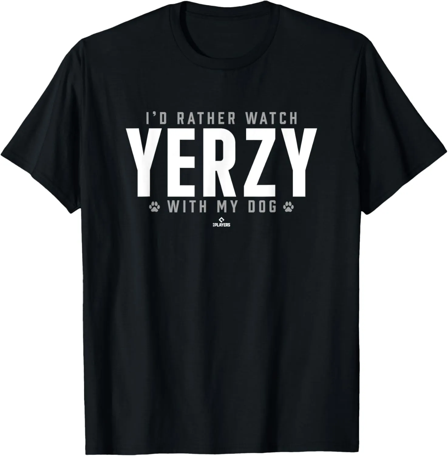 Watch with My Dog Andy Yerzy Prospect Baseball Fan Gear T-Shirt