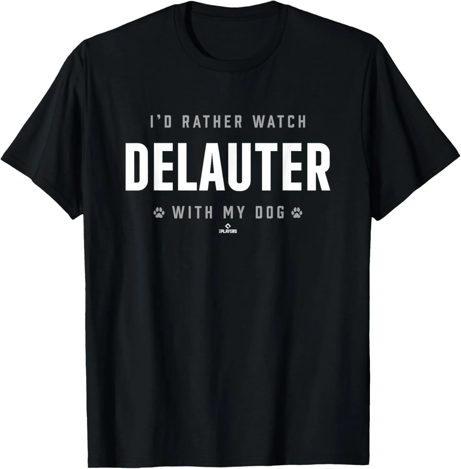 Watch with My Dog Chase DeLauter Prospect Baseball Fan Gear T-Shirt