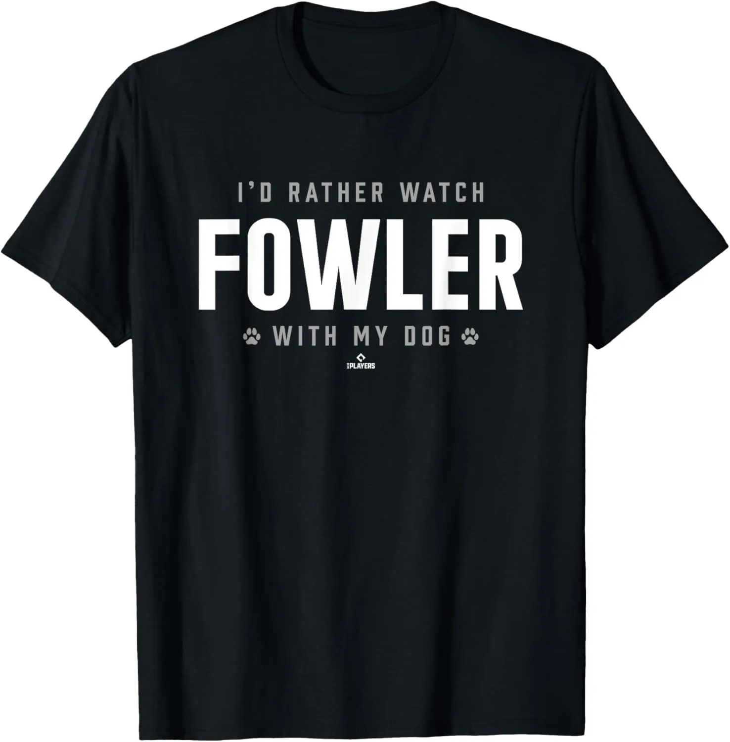 Watch with My Dog Dalton Fowler Prospect Baseball Fan Gear T-Shirt