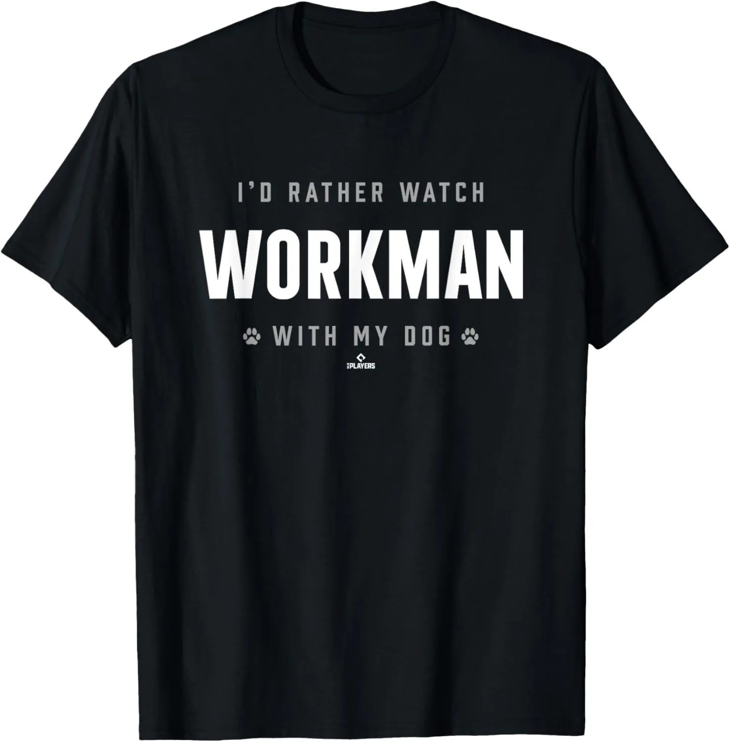Watch with My Dog Gage Workman Prospect Baseball Fan Gear T-Shirt