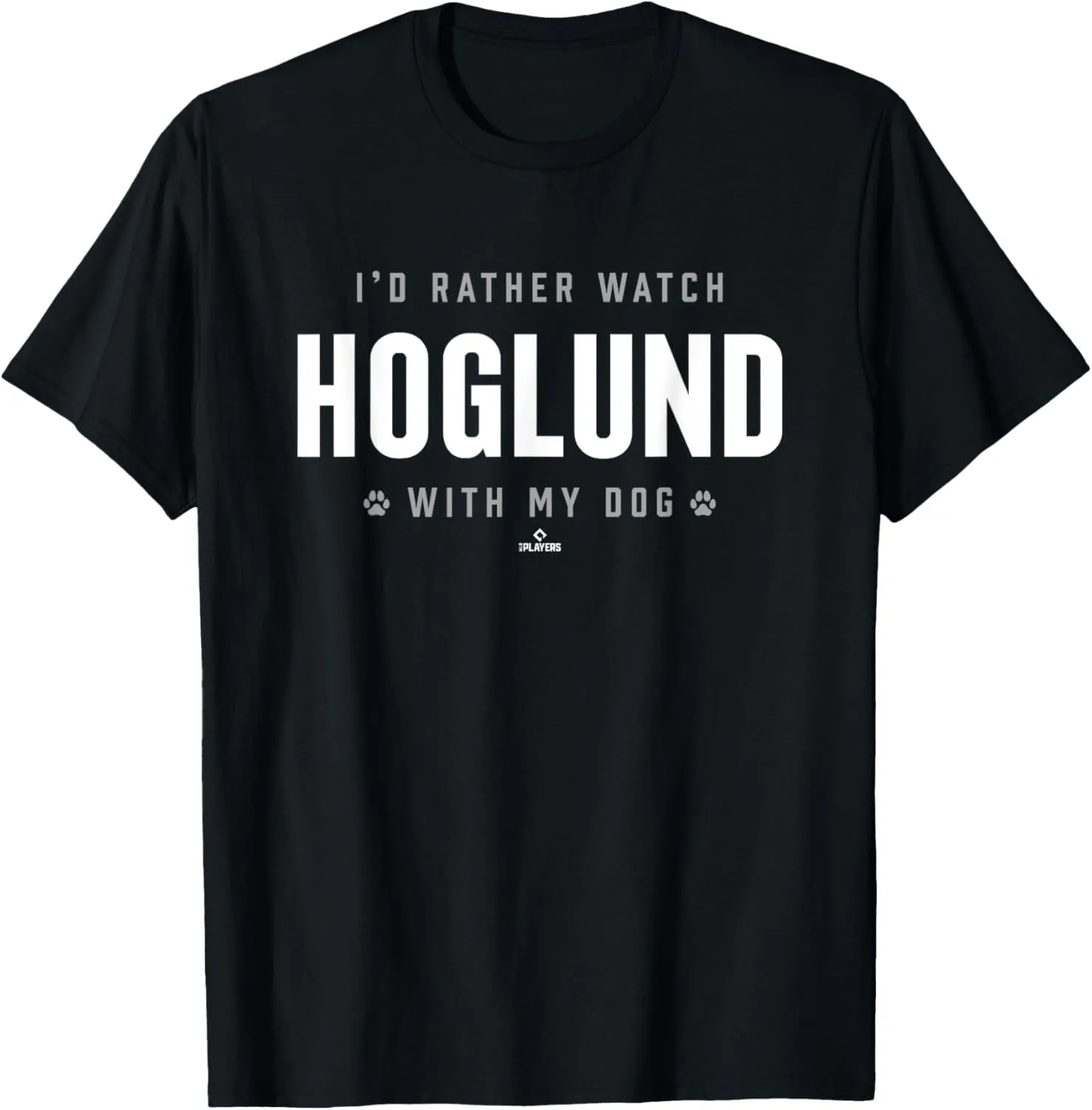 Watch with My Dog Gunnar Hoglund Prospect Baseball Fan Gear T-Shirt