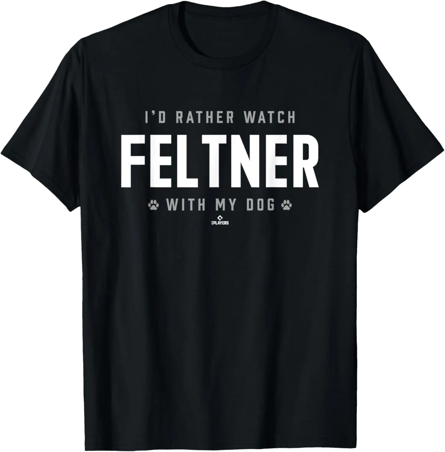 Watch with My Dog Jackson Feltner Prospect Baseball Fan Gear T-Shirt