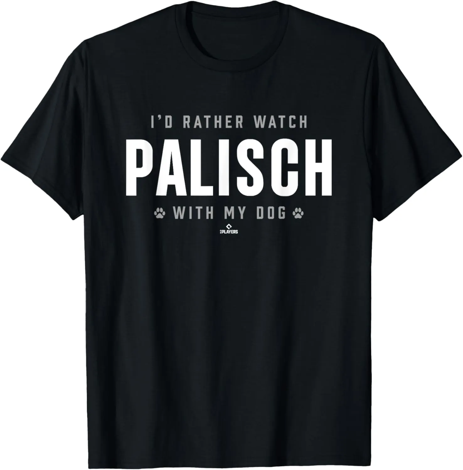 Watch with My Dog Jacob Palisch Prospect Baseball Fan Gear T-Shirt