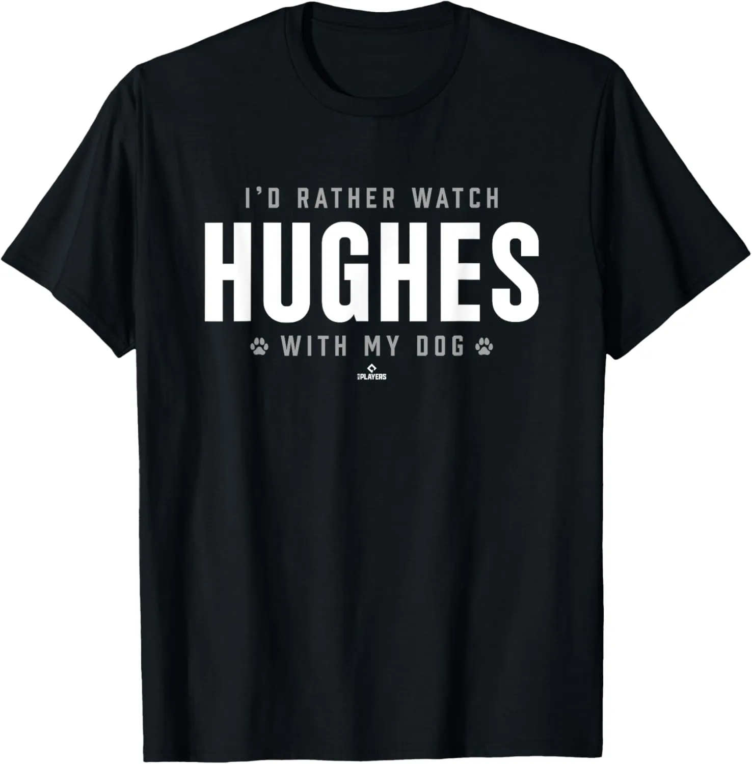 Watch with My Dog Jonathan Hughes Prospect Baseball Fan Gear T-Shirt