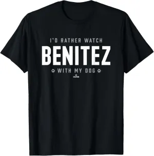 Watch with My Dog Lazaro Benitez Prospect Baseball Fan Gear T-Shirt