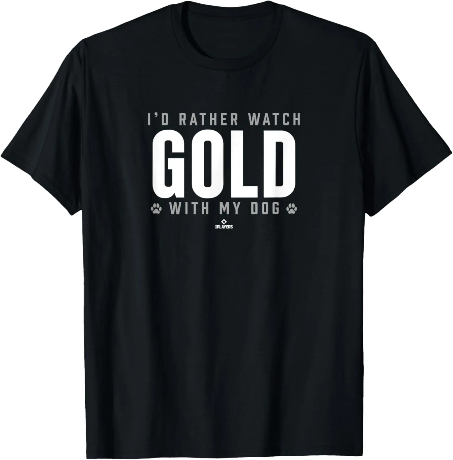 Watch with My Dog Luke Gold Prospect Baseball Fan Gear T-Shirt