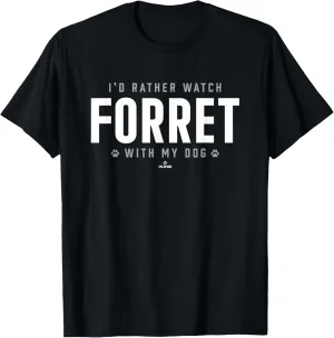 Watch with My Dog Michael Forret Prospect Baseball Fan Gear T-Shirt