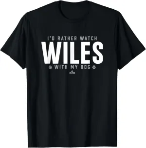 Watch with My Dog Nathan Wiles Prospect Baseball Fan Gear T-Shirt