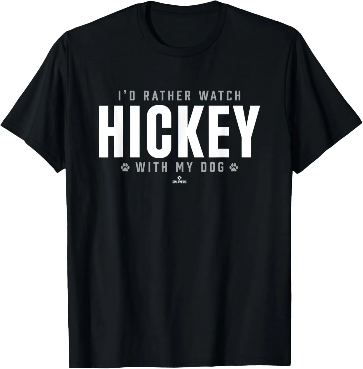 Watch with My Dog Nathaniel Hickey Prospect Baseball Fan T-Shirt