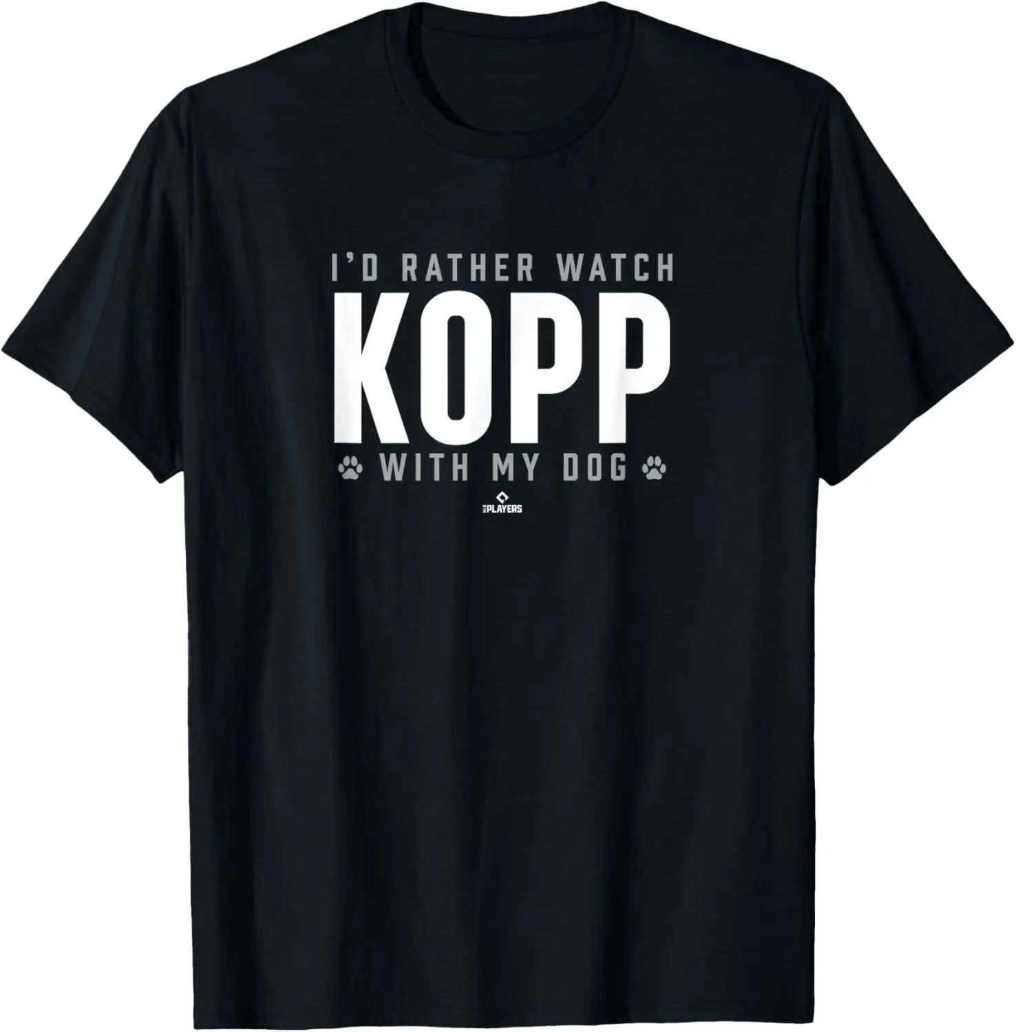 Watch with My Dog Ronan Kopp Prospect Baseball Fan Gear T-Shirt