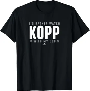 Watch with My Dog Ronan Kopp Prospect Baseball Fan Gear T-Shirt