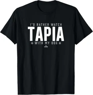 Watch with My Dog Sergio Tapia Prospect Baseball Fan Gear T-Shirt