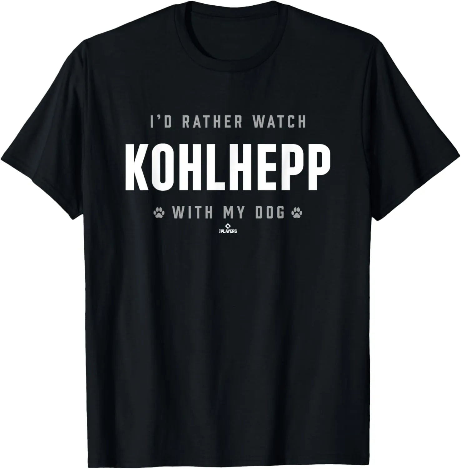 Watch with My Dog Tanner Kohlhepp Prospect Baseball Fan Gear T-Shirt