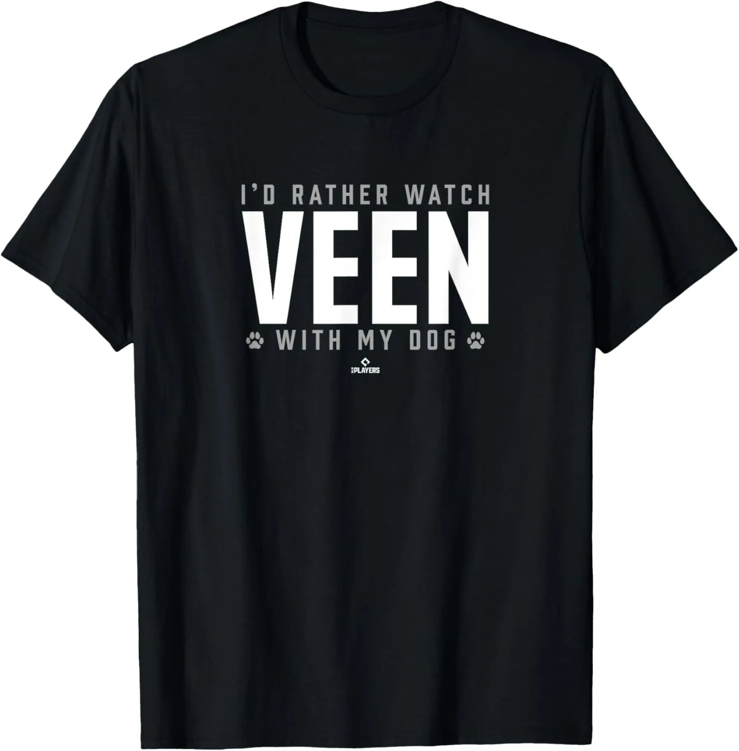 Watch with My Dog Zac Veen Prospect Baseball Fan Gear T-Shirt