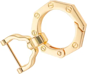 YHC gold key ring key chains women and men for car keys Universal Keychains Holder Clip with designer keychain